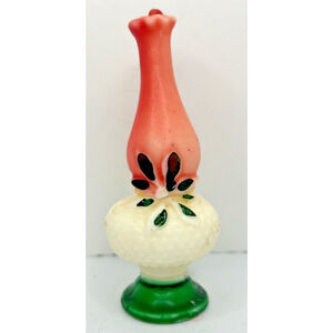 Vintage Gurley Christmas Lantern Lamp Candle 4" SKU H722